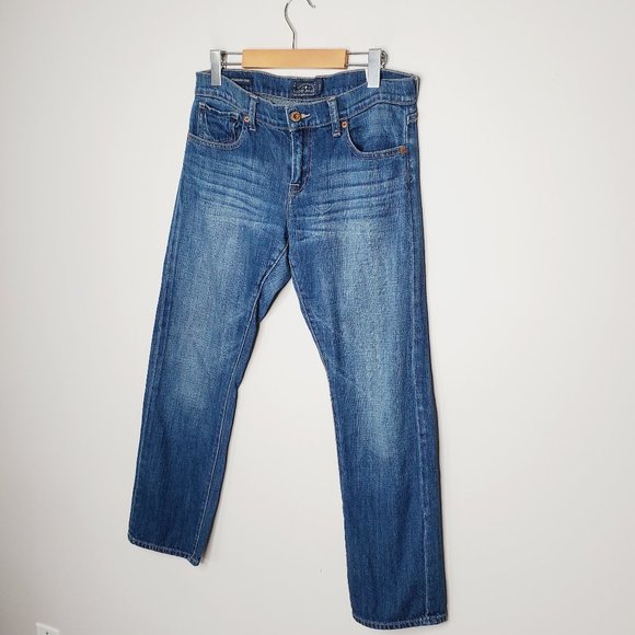 LUCKY BRAND Sienna Weekender Crop Boyfriend Jeans - Picture 2 of 9